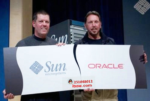Oracle收�Sun公司